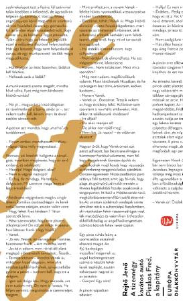 vvs2i1hgbm1of7swtxaqkcthhx6k9f8jwdbxpcso_cover.jpeg Rejtő Jenő: A tizennégy karátos autó - Piszkos Fred, a kapitány - Image 1