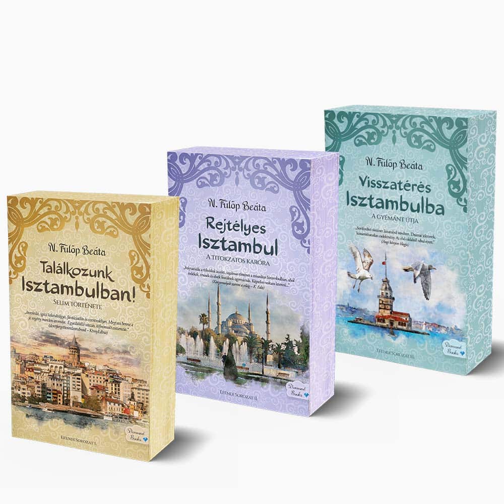 efendi1-trilogia Efendi sorozat (teljes trilógia) élfestett kiadás - Image 1