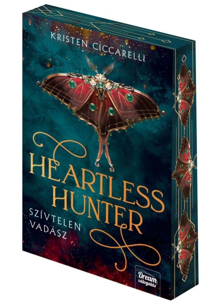 mx3243_heartless_hunter_eldekoralt_borito_200k.jpg Kristen Ciccarelli: Heartless Hunter - Szívtelen vadász - Éldekorált kiadás - Image 1